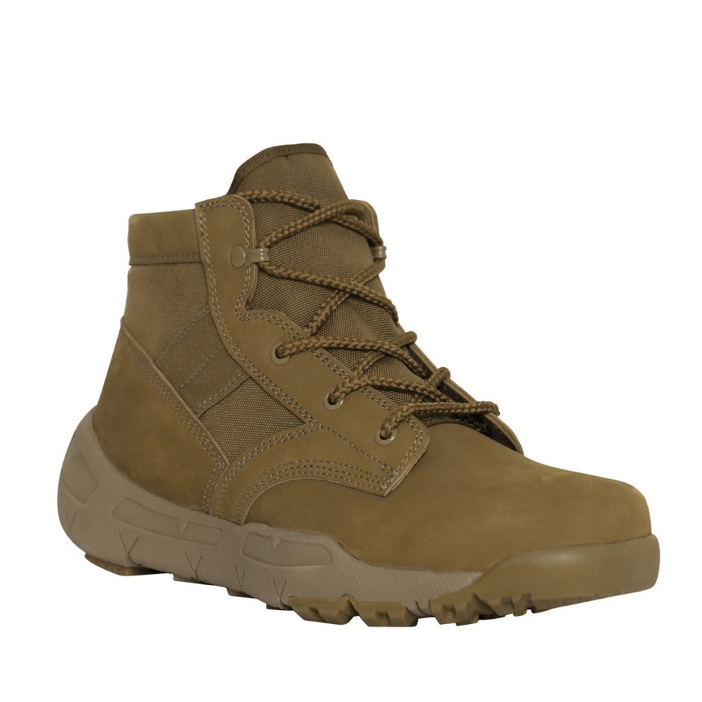NWT Rothco 6" V-Max Lightweight Tactical Boot SIZE 9 coyote brown